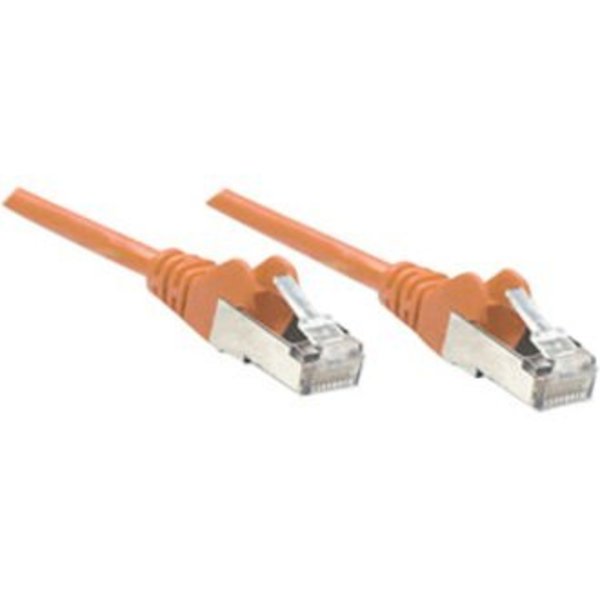 Intellinet Network Solutions 1.5 Ft Orange Cat6 Snagless Patch Cable 342230